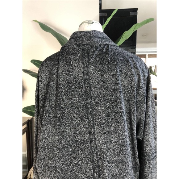 Paul Sisti Speckled Button Front Jersey Jacket - Picture 6 of 8